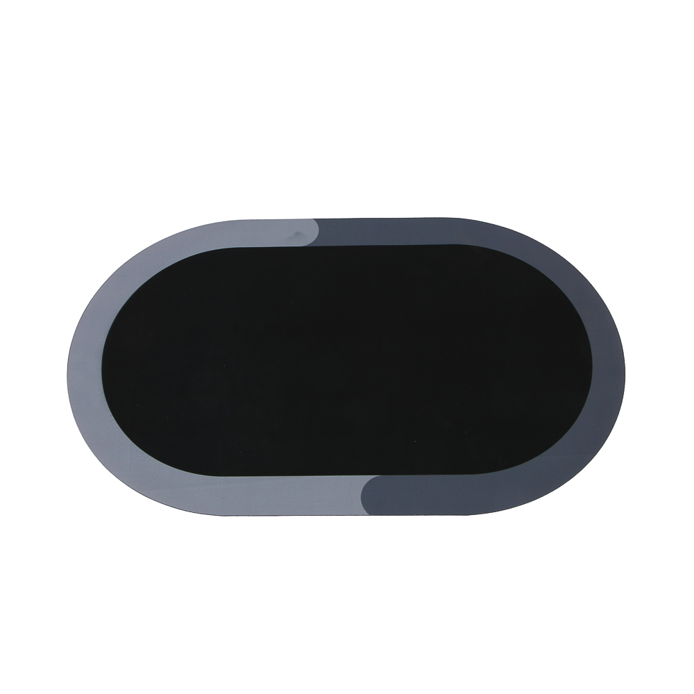 Коврик для ванной комнаты тм VETTA Pietra, 50x80 см, 70% полиэстер, 30% резина, 2 цвета, арт.№ 462-809