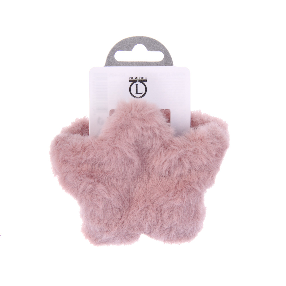 Краб для волос, тм ЮНИLOOK, 8см, полистирол, 1 дизайн, #9, арт.№ 321-405