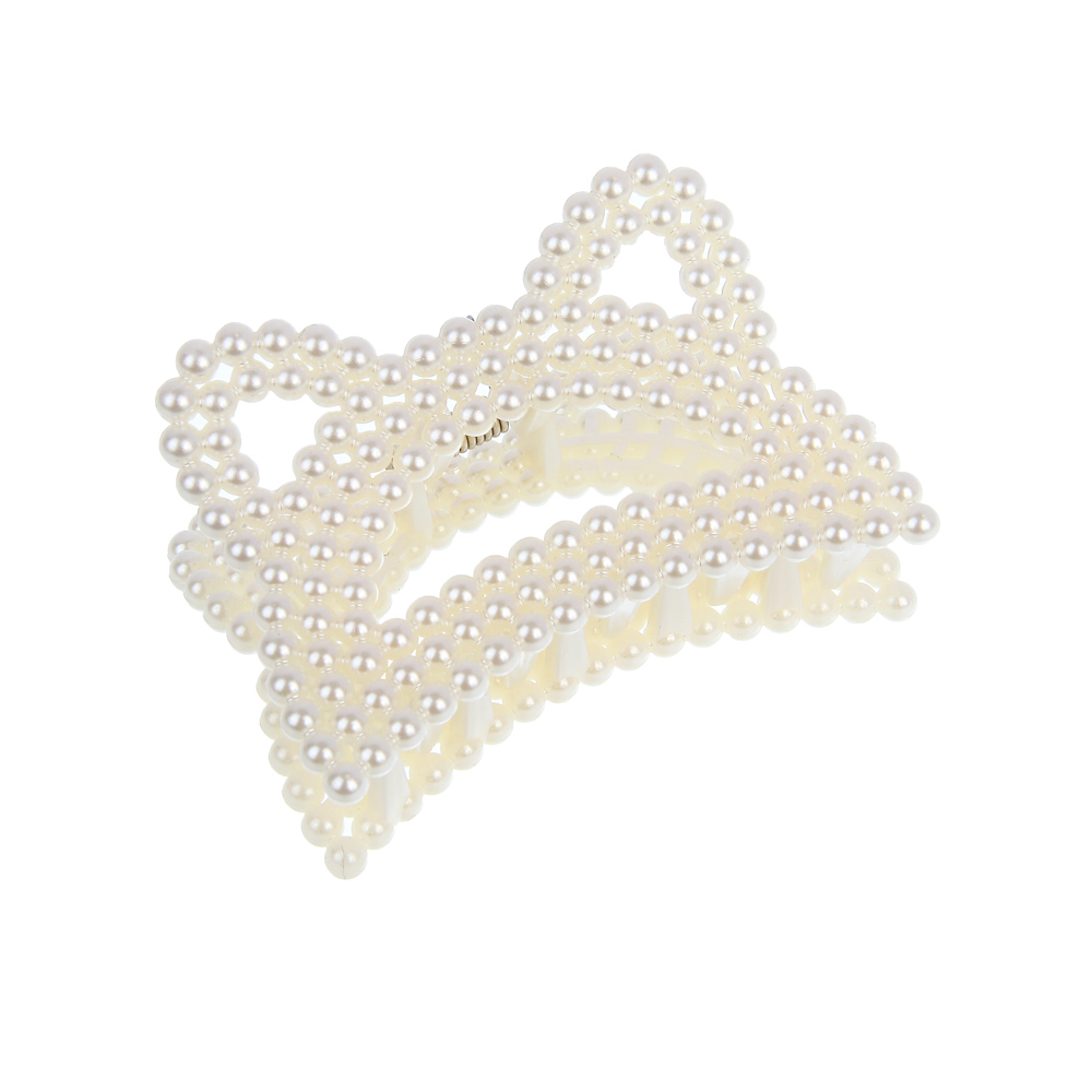 Краб для волос, тм ЮНИLOOK, 7-8см, полистирол, 6 дизайнов, #10, арт.№ 321-406