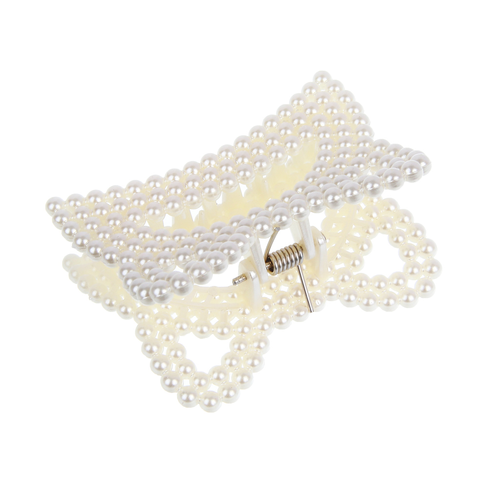 Краб для волос, тм ЮНИLOOK, 7-8см, полистирол, 6 дизайнов, #10, арт.№ 321-406