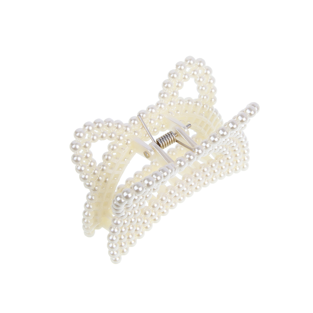 Краб для волос, тм ЮНИLOOK, 7-8см, полистирол, 6 дизайнов, #10, арт.№ 321-406