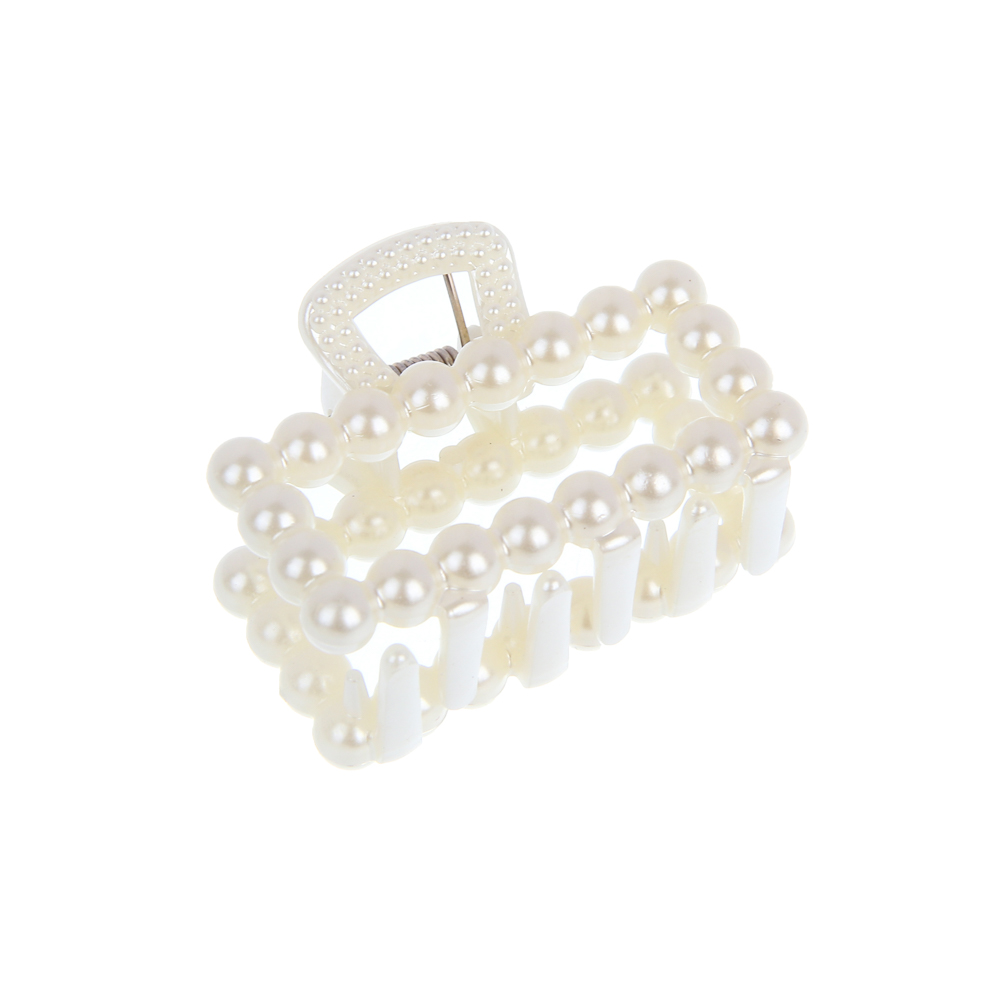 Краб для волос, тм ЮНИLOOK, 4см, полистирол, 6 дизайнов, #11, арт.№ 321-407