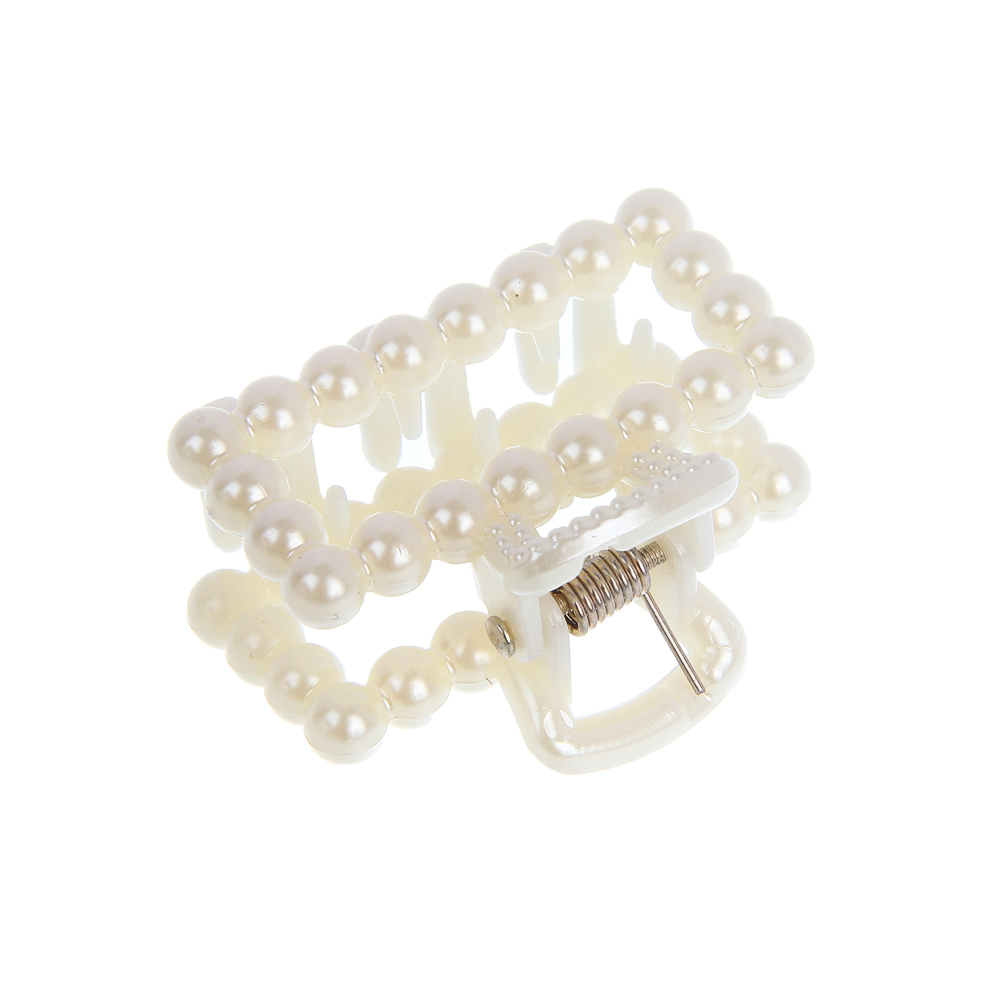 Краб для волос, тм ЮНИLOOK, 4см, полистирол, 6 дизайнов, #11, арт.№ 321-407