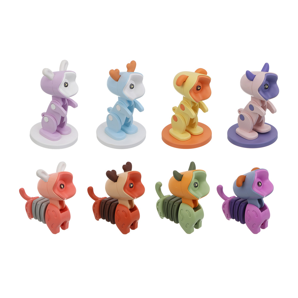 ИГРОЛЕНД Фонарик-мини "Питомец" 6,3x3,25x6,25 см, пластик, 3xLR41, 2 вида, арт.№ 278-141