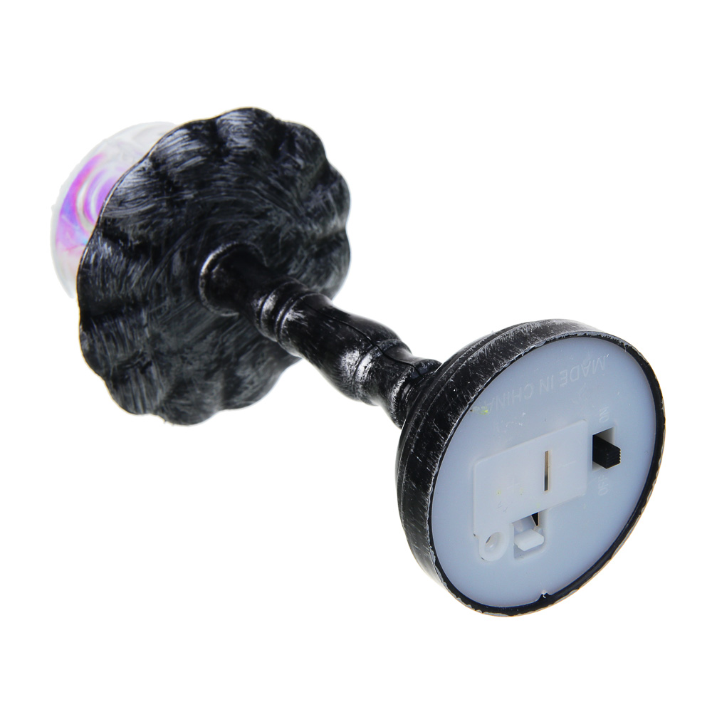 Светильник декоративный LED в виде свечи 6,2x14,5 см СНОУ БУМ, PP, PS, 3хAG13, 1 режим, арт.№ 392-133