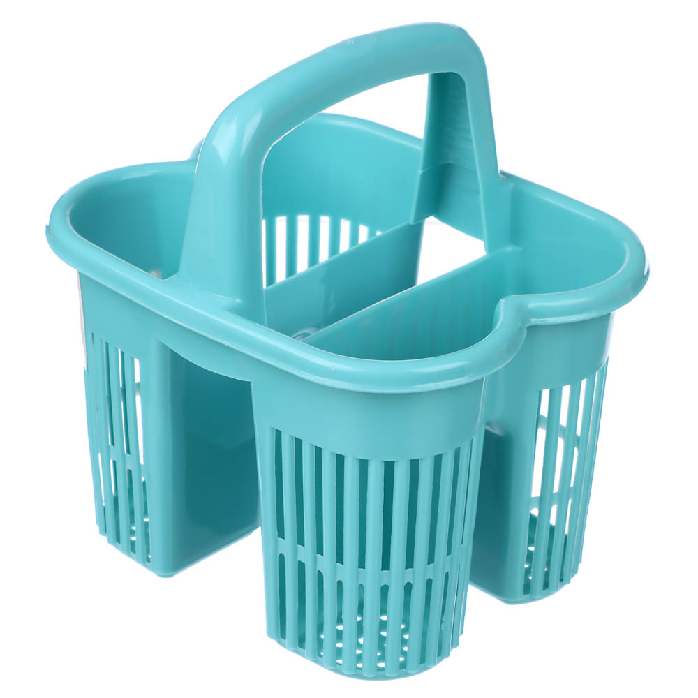 VETTA Сушилка для столовых приборов с ручкой, 4 секций, пластик, "Кантри", 6390, арт.№ 485-045