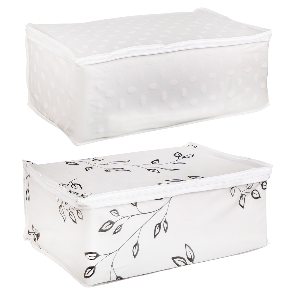 VETTA Винсент Кофр для подушек и одеял, ПЕВА, 60х40х25см, 2 дизайна, арт.№ 457-530