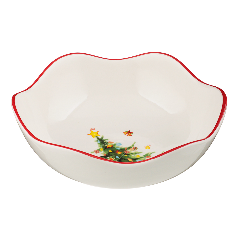 MILLIMI Лесная сказка Салатник, 21,5х7,5см, керамика, арт.№ 820-877