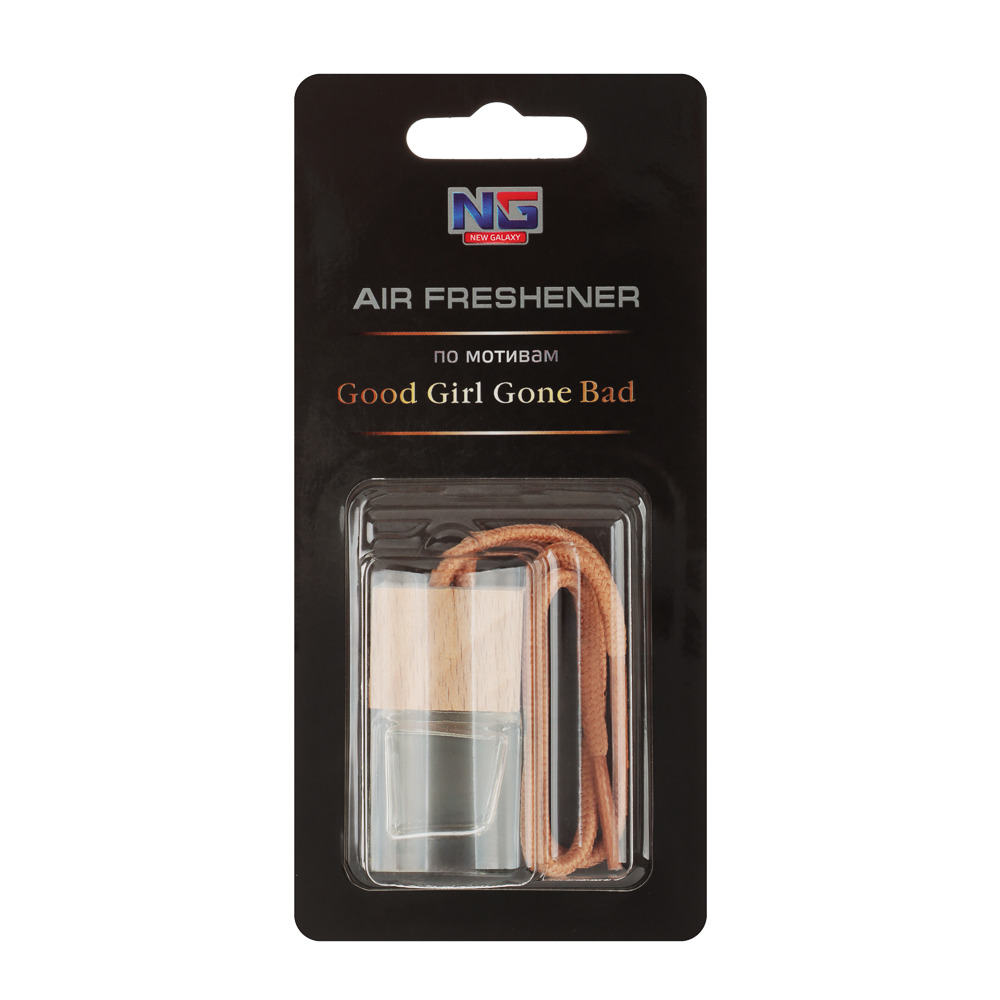 NEW GALAXY Ароматизатор подвесной Автопарфюм, по мотивам Good Girl Gone bad, 5 мл, арт.№ 794-607