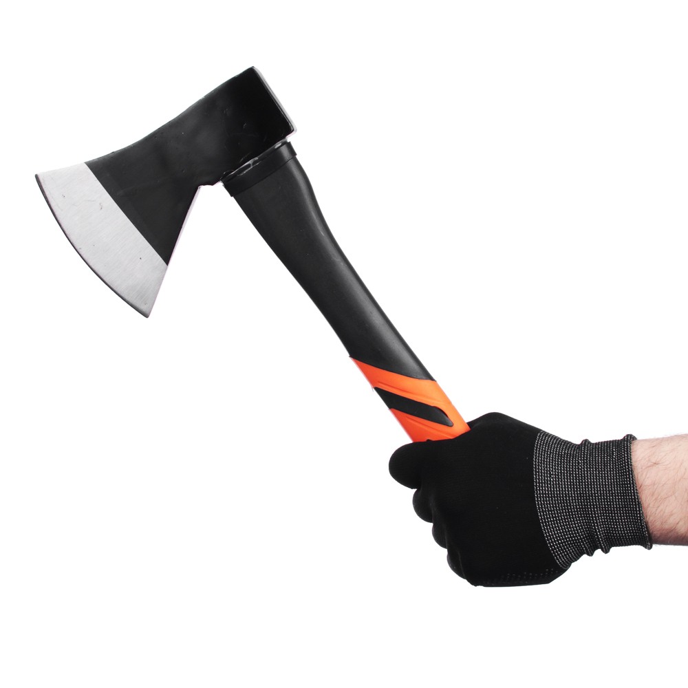 ЕРМАК Топор кованый с фиберглассовой двухкомпонентной ручкой 800г, арт.№ 662-429