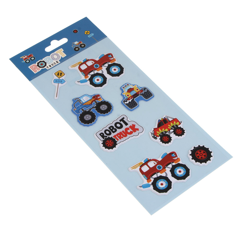 Наклейки пластиковые мягкие "Карбон", 8,5х17,5 см, арт.№ 557-120