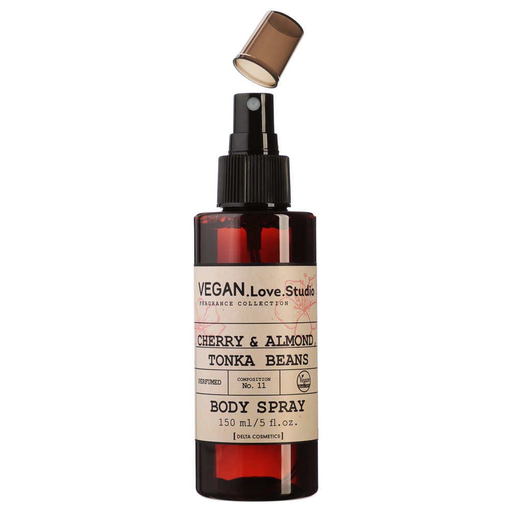 Парфюмированный спрей для тела VEGAN.Love.Studio Cherry, Almond, Tonka Bean, 150 мл, арт.№ 313-320