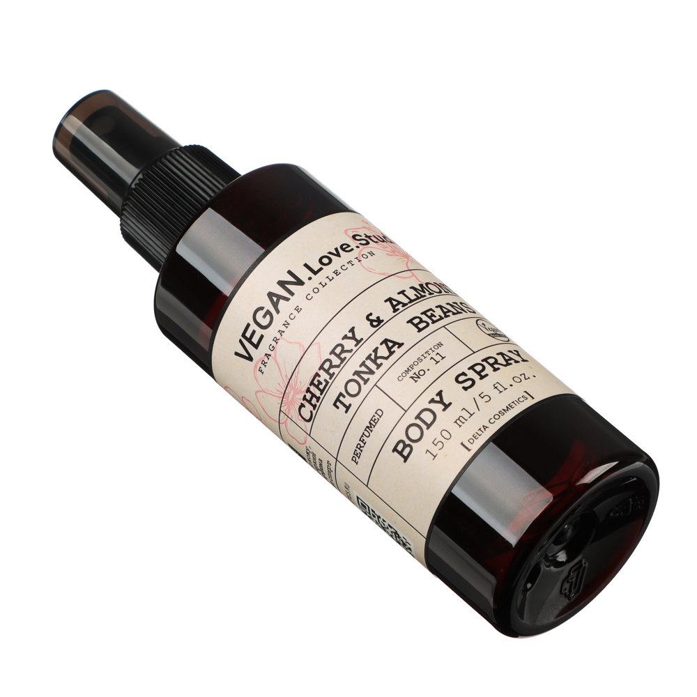 Парфюмированный спрей для тела VEGAN.Love.Studio Cherry, Almond, Tonka Bean, 150 мл, арт.№ 313-320