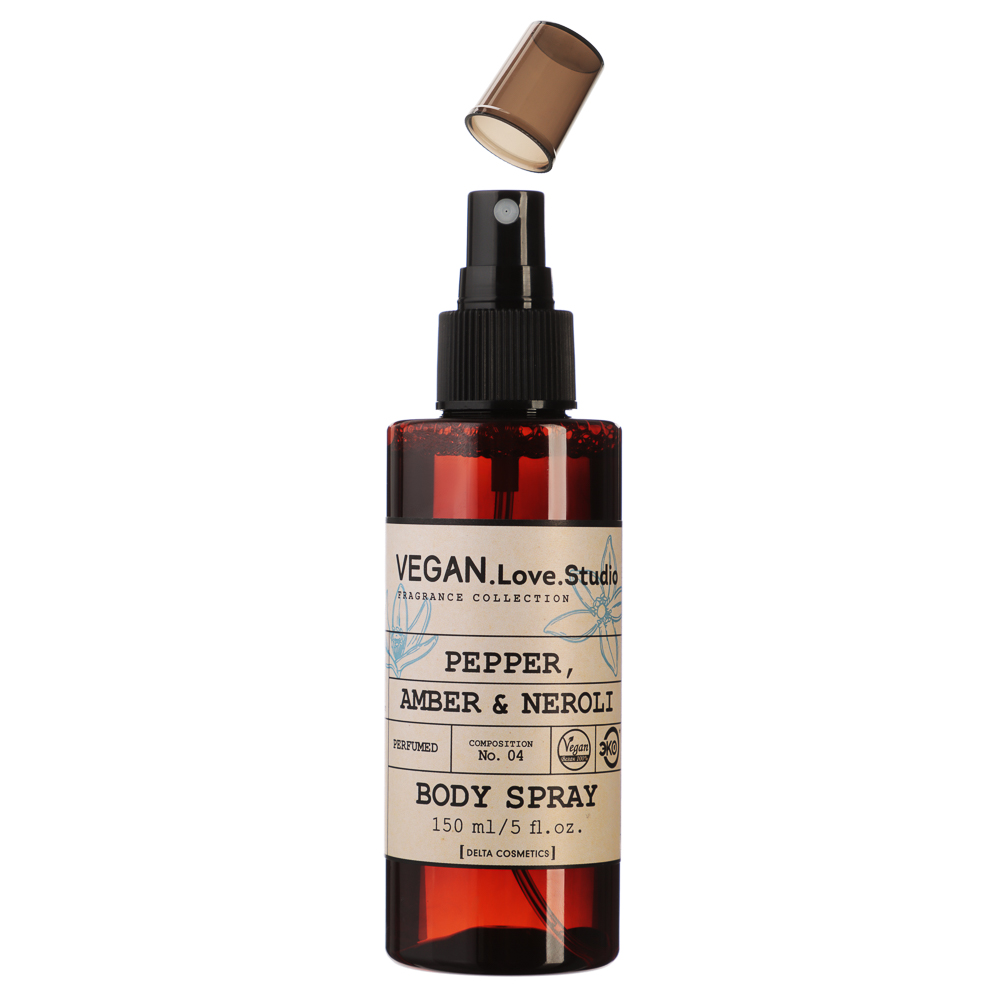 Парфюмированный спрей для тела VEGAN.Love.Studio Pepper, Amber, Neroli, 150 мл, арт.№ 313-321