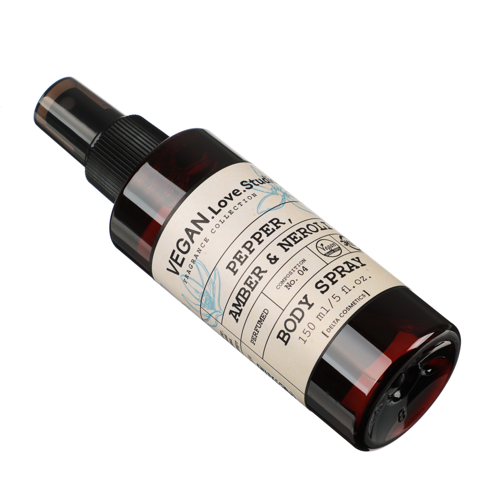 Парфюмированный спрей для тела VEGAN.Love.Studio Pepper, Amber, Neroli, 150 мл, арт.№ 313-321