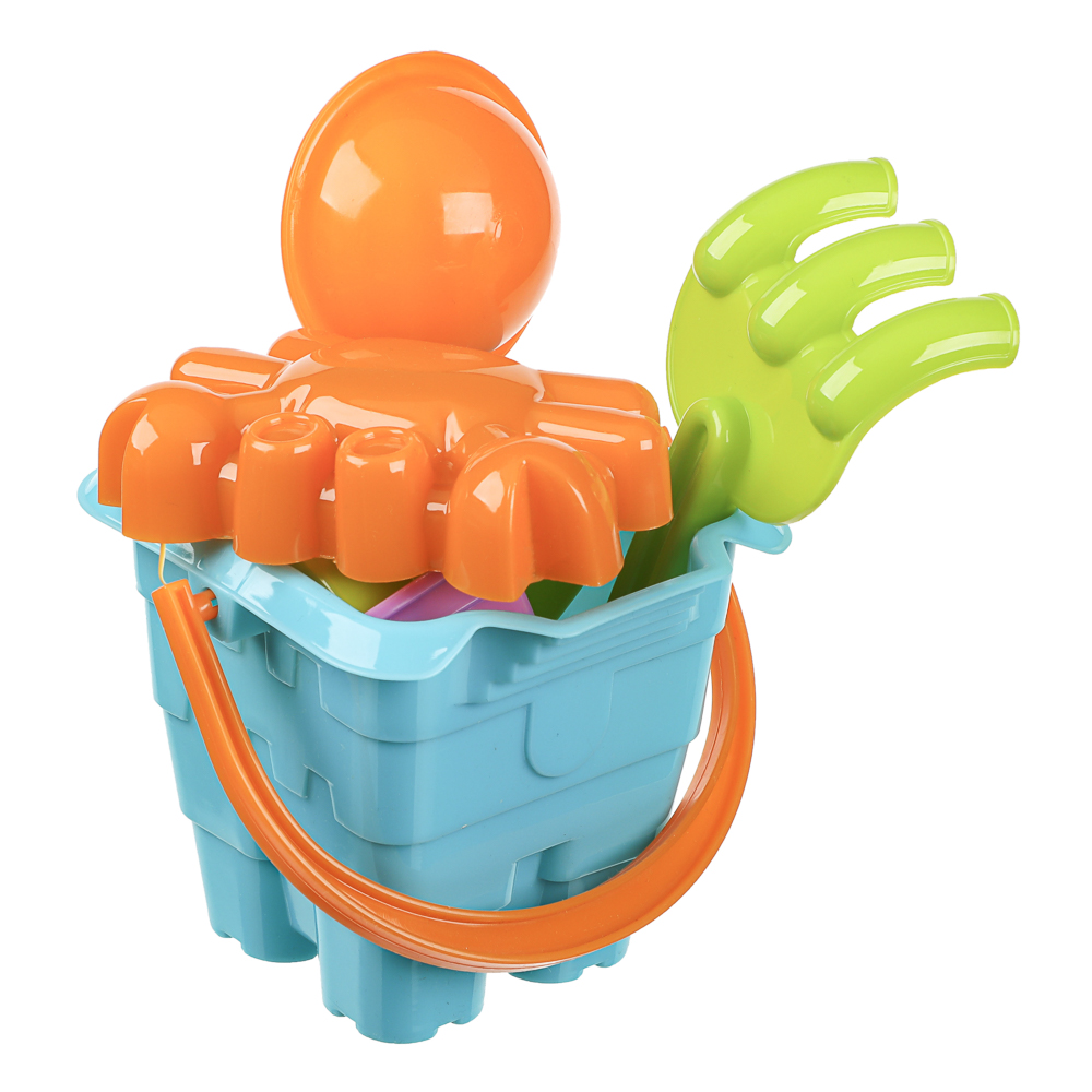 Набор для игры в песке, 6 предметов, ИГРОЛЕНД, для детей 3+, арт.№ 430-133