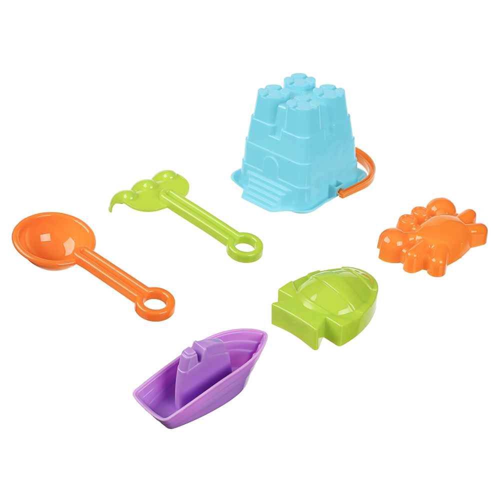 Набор для игры в песке, 6 предметов, ИГРОЛЕНД, для детей 3+, арт.№ 430-133