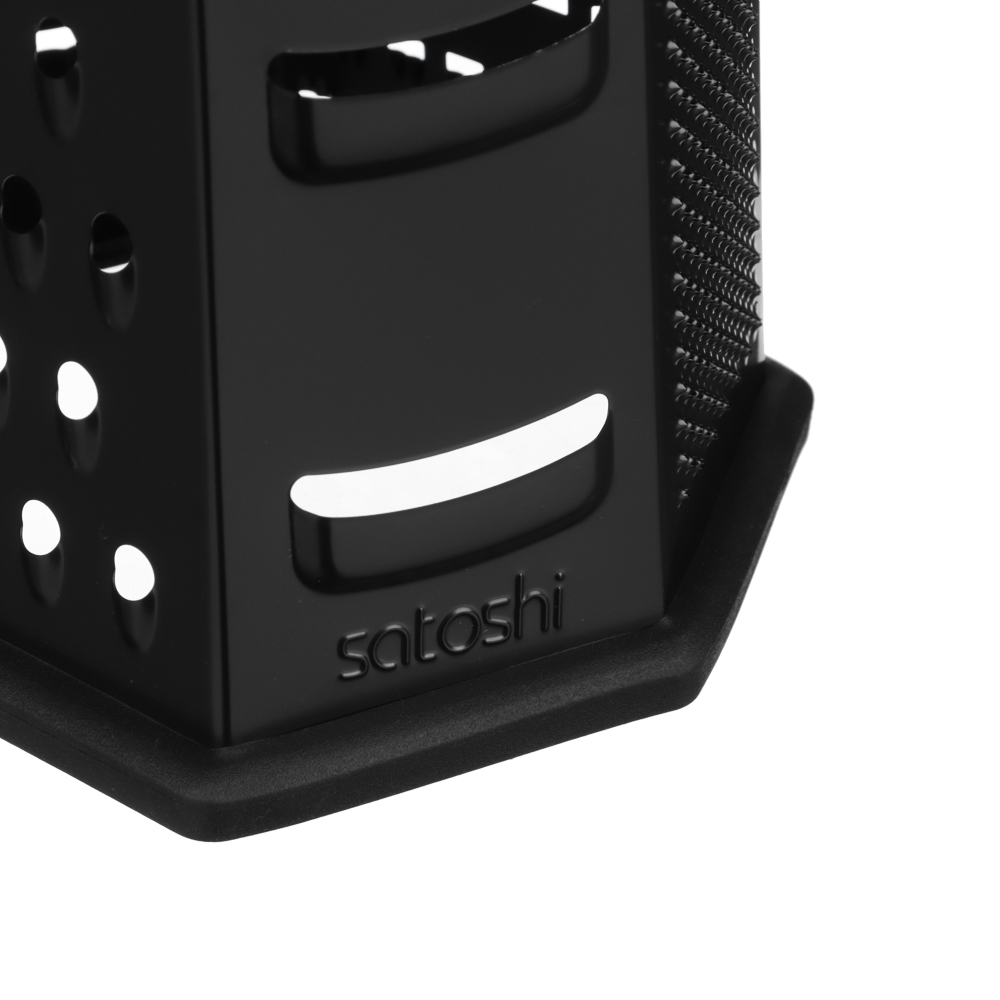 Терка 6-и сторонняя с антиналипающим покрытием тм SATOSHI 23см, нерж.сталь, арт.№ 885-146