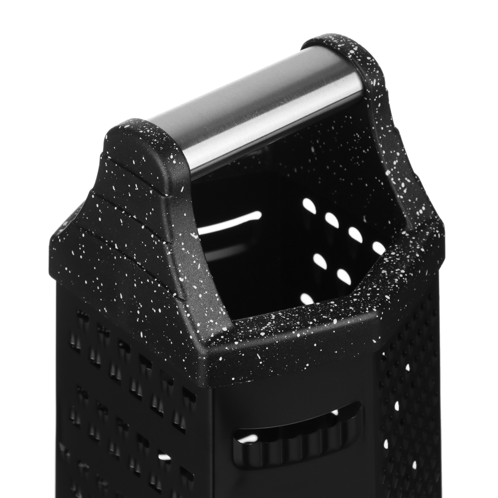 Терка 6-и сторонняя с антиналипающим покрытием тм SATOSHI 23см, нерж.сталь, арт.№ 885-146