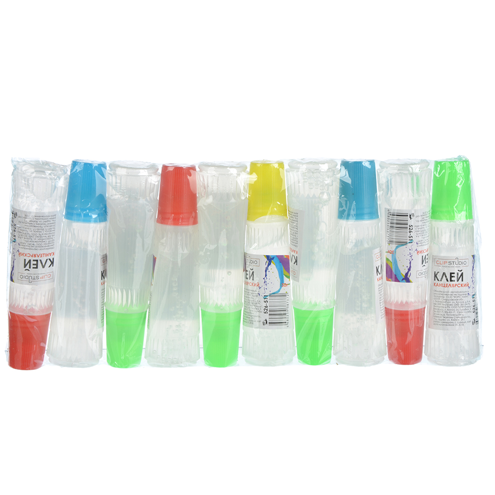 Клей канцелярский 30 гр, в пластиковом флаконе, арт.№ 526-511