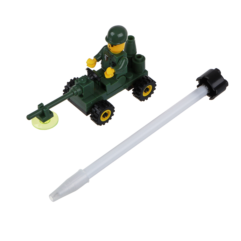 ClipStudio Ручка-конструктор шариковая с мини-фигуркой "Транспорт", 13,2 см, пластик, арт.№ 591-120