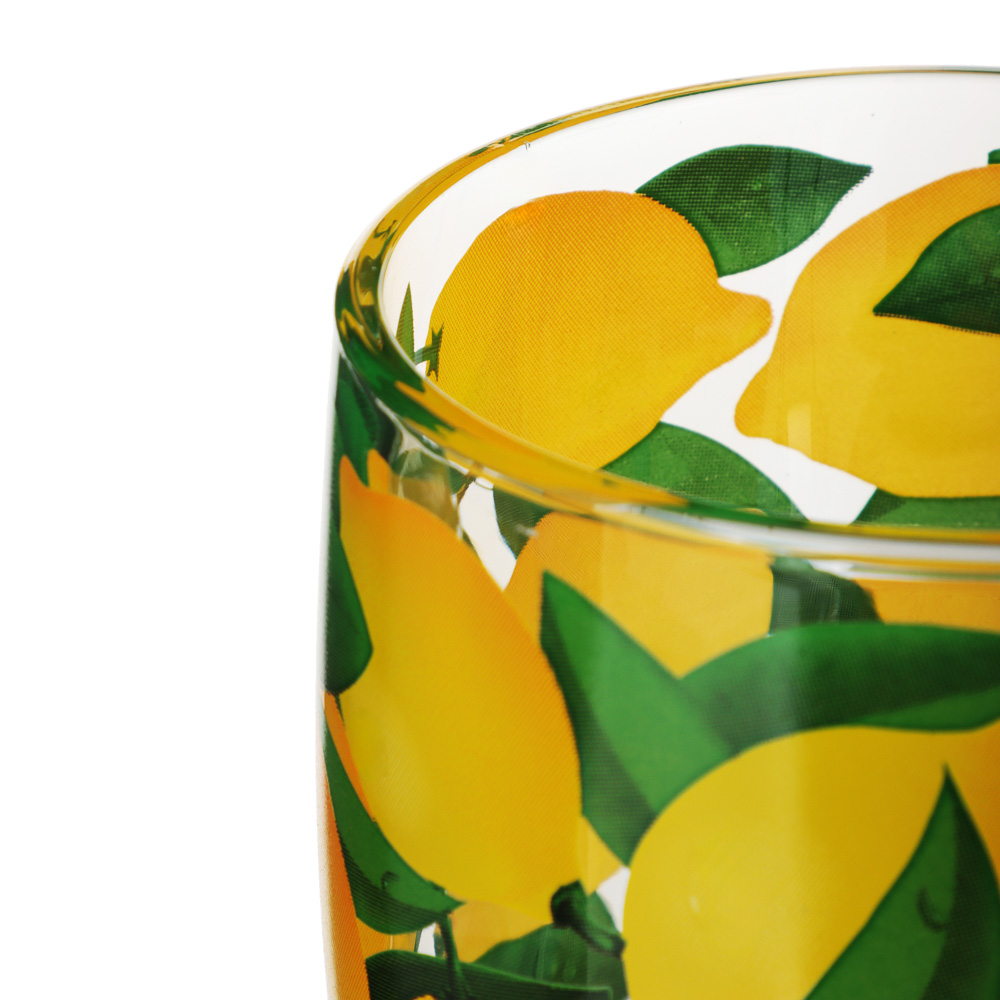 Кружка 300мл, Лимоны, стекло, арт.№ 806-101