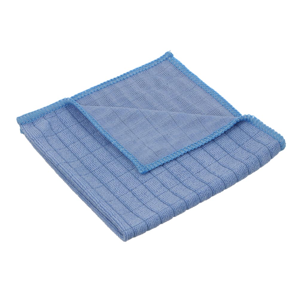 VETTA Салфетка из микрофибры в клетку, универсальная, 30х30см, 220г/кв.м. 4 цвета, арт.№ 448-080
