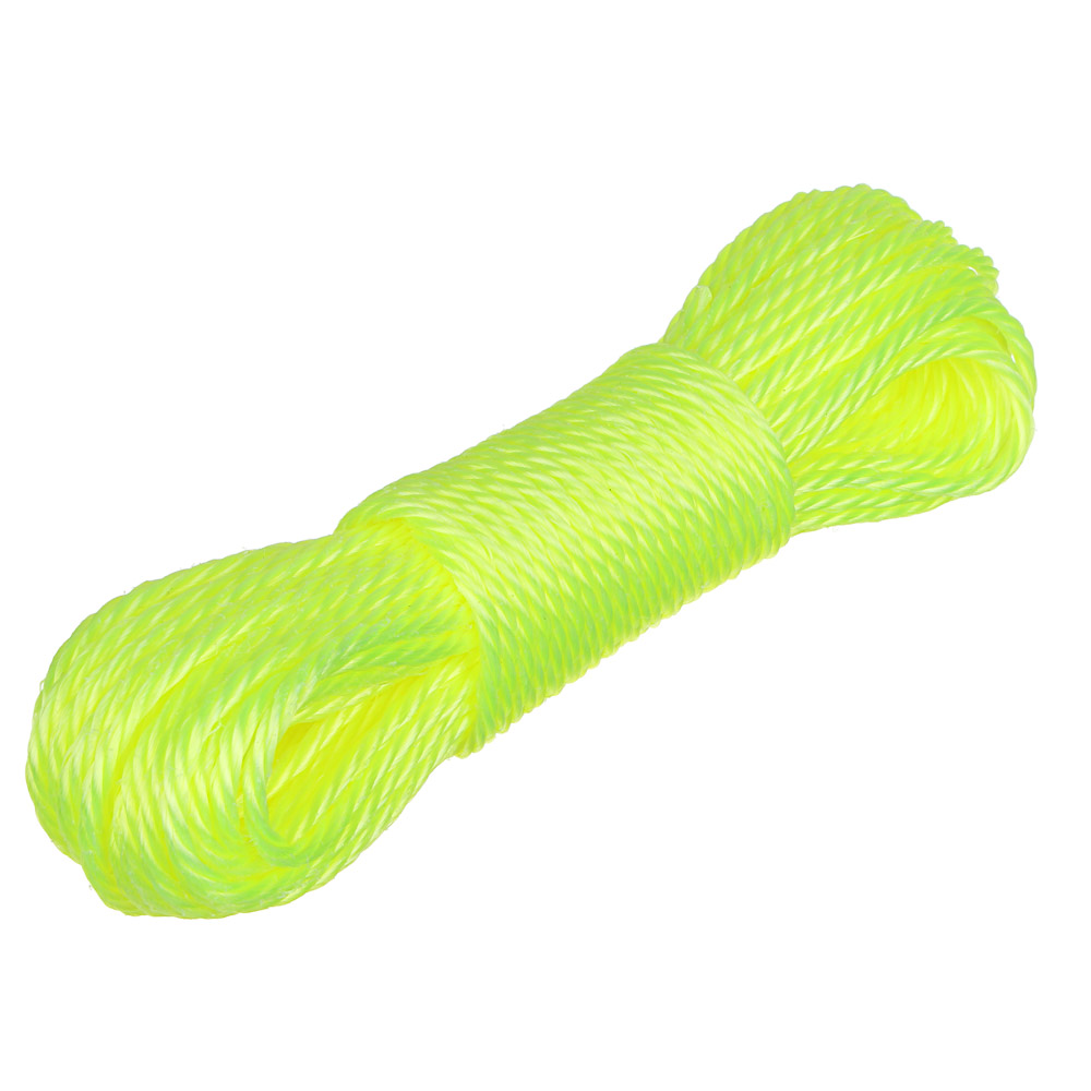 VETTA Веревка капроновая, 20м x 6мм, 4 цвета, арт.№ 453-093