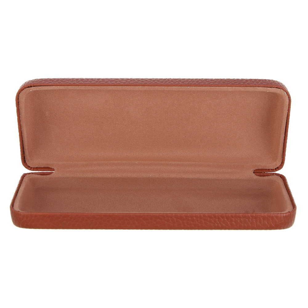 Футляр кейс для очков тм ЮL формованный, ПУ, 16х6см, 3 цвета, арт.№ 339-104