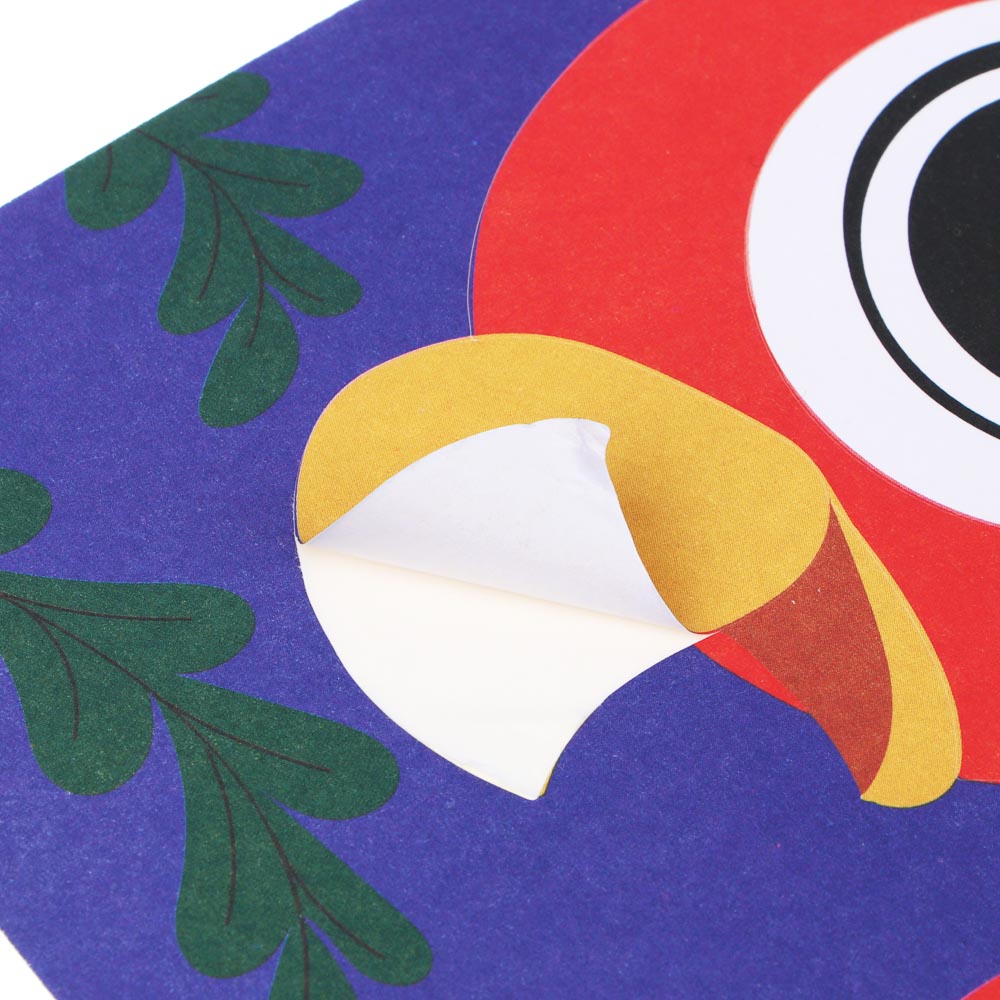 ХОББИХИТ Аппликация помпонами, текстиль, 21х25см, 4 дизайна, арт.№ 281-181