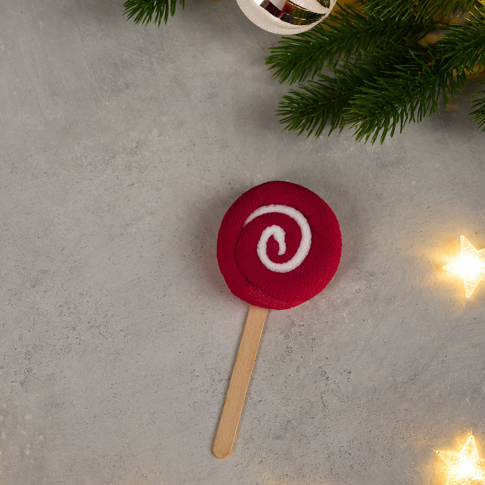 PROVANCE Фелиз Салфетка для уборки, 100% полиэстер, 20х20см, леденец, красный, арт.№ 492-241