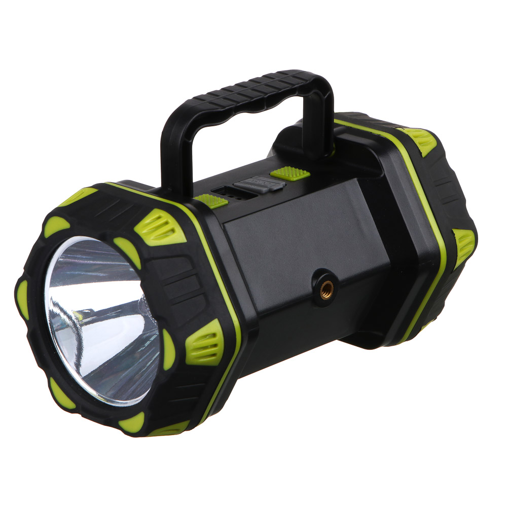 ЕРМАК Фонарь-прожектор, 8 режимов, 4800мАч, красный свет, арт.№ 223-008