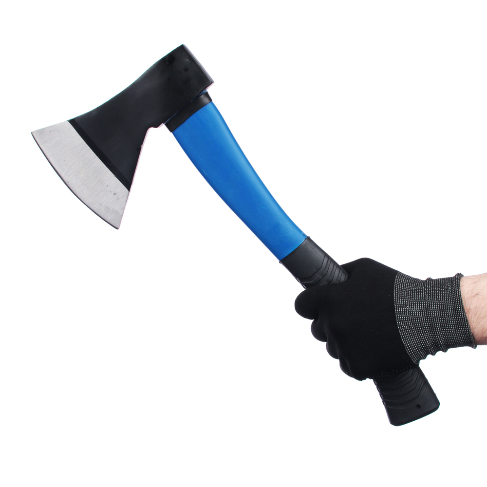 РОКОТ Топор кованый с фиберглассовой двухкомпонентной ручкой 900г, арт.№ 662-136