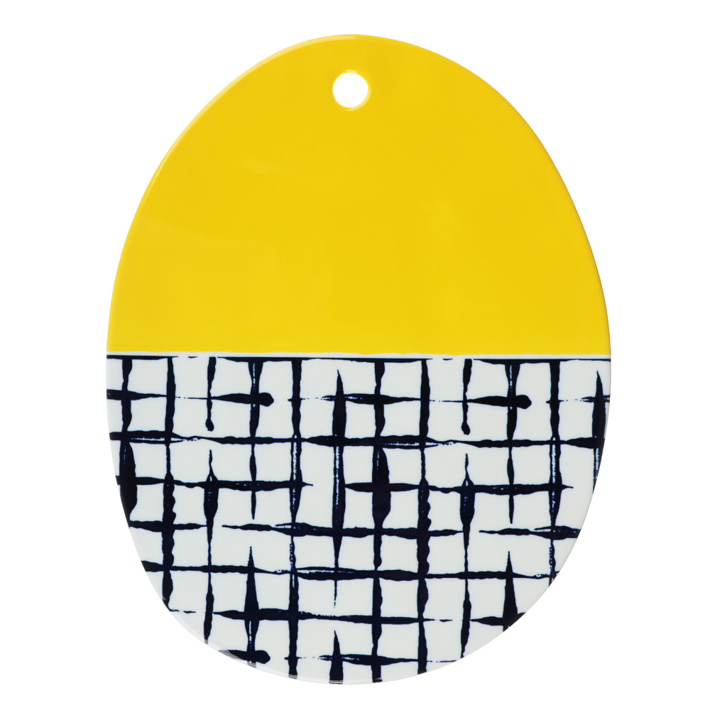 MILLIMI Индиго Блюдо сервировочное, 32х25х1см, керамика, арт.№ 824-473