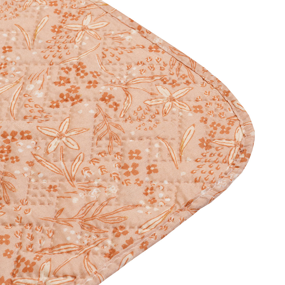 PROVANCE Карамель Покрывало стеганое 2х-стороннее 200х220см, 100% полиэстер, цветы, арт.№ 486-189