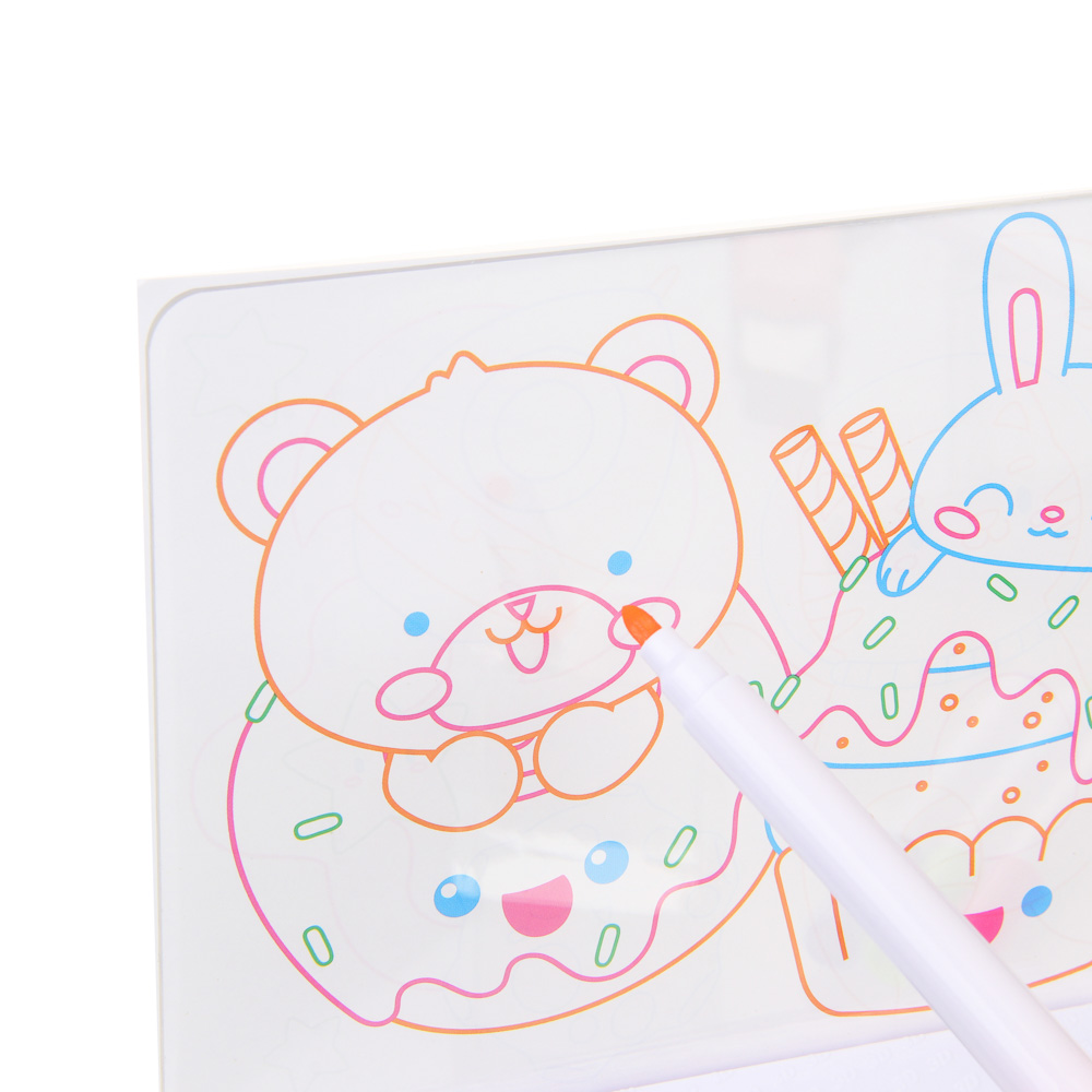 ИГРОЛЕНД 3D-планшет для рисования с подсветкой, пластик, бумага, арт.№ 280-037