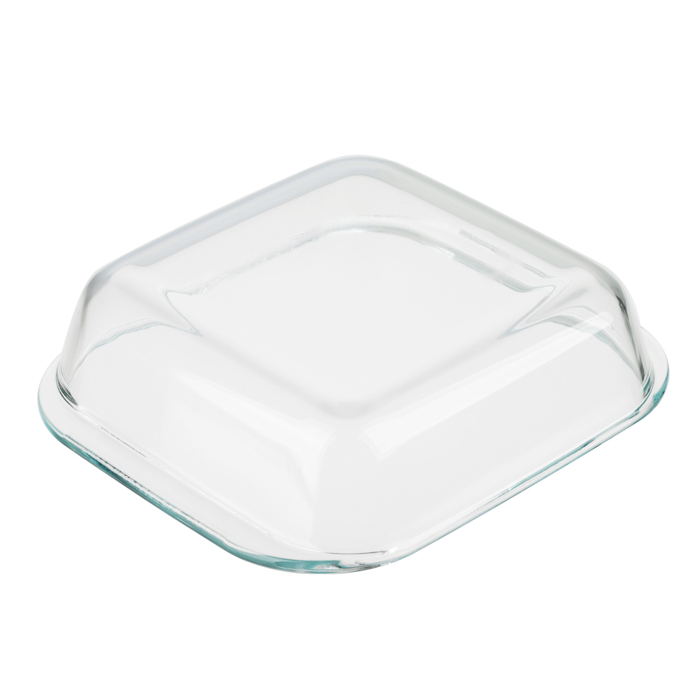 SATOSHI Форма для запекания жаропрочная квадратная, с ручками, стекло, 21,3x18,9x5см, 1,1л, арт.№ 825-031