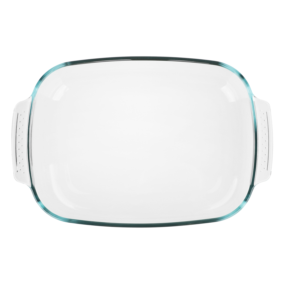 SATOSHI Форма для запекания жаропрочная прямоугольная, с ручками, стекло, 38х25,5х6,5см, 3,8л, арт.№ 825-032