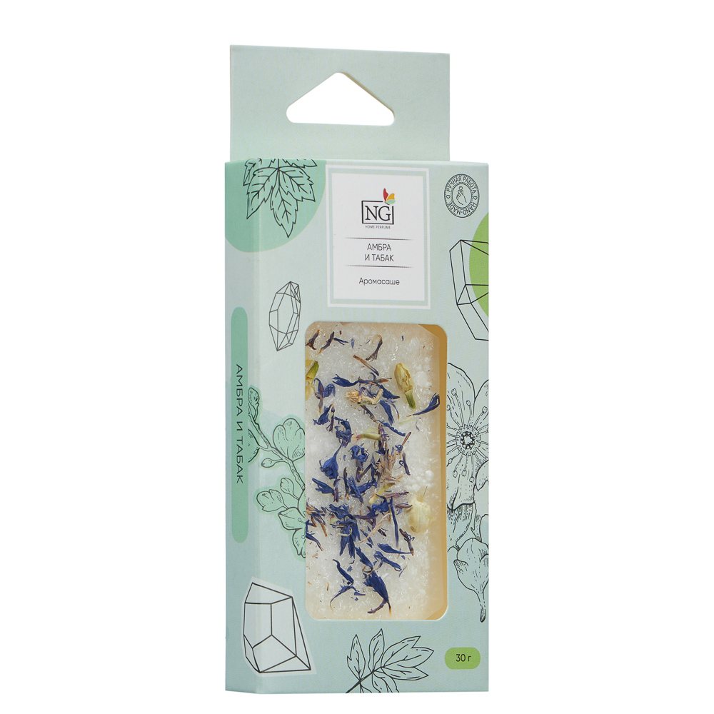 NEW GALAXY Ароматизатор Саше, 30гр, ЦветочныйЩербет, АмбраТабак, НежнаяРоза, ВишняМиндаль, арт.№ 778-191