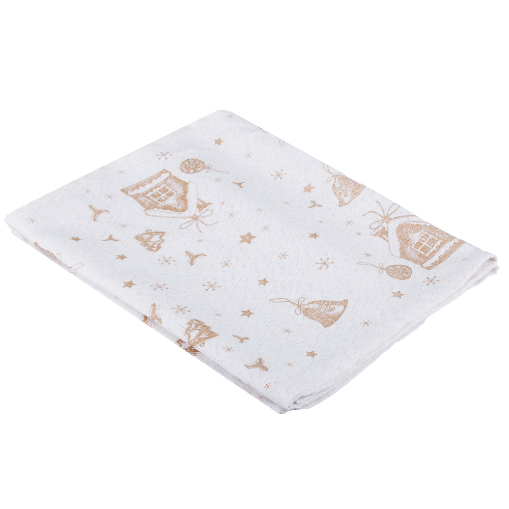 PROVANCE Пряничный домик Подставка декоративная (дорожка), 30х140см, 85% хлопок 15% люрекс, арт.№ 492-112