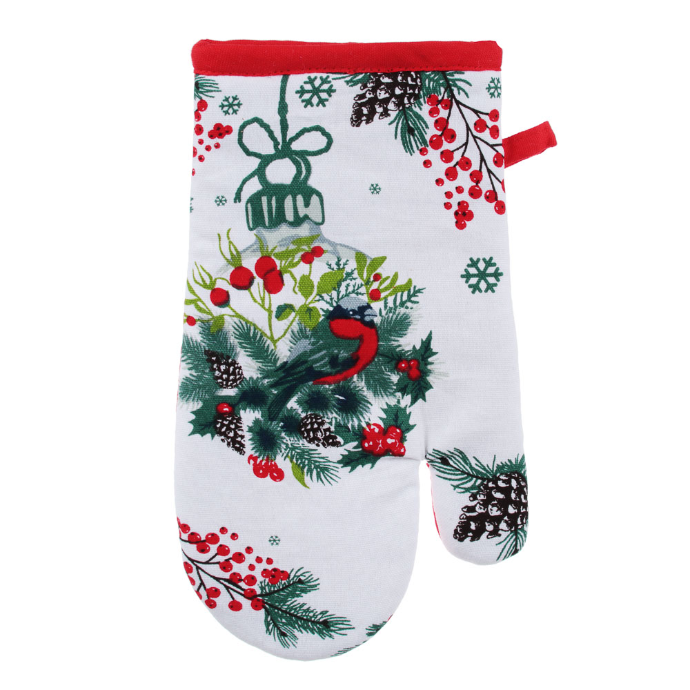 PROVANCE Снегирь Прихватка-варежка, 100% хлопок, 18х29см, арт.№ 492-110