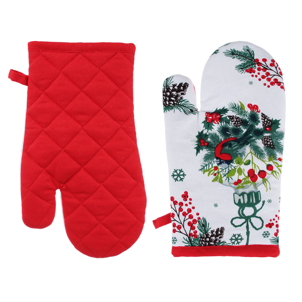 PROVANCE Снегирь Прихватка-варежка, 100% хлопок, 18х29см, арт.№ 492-110