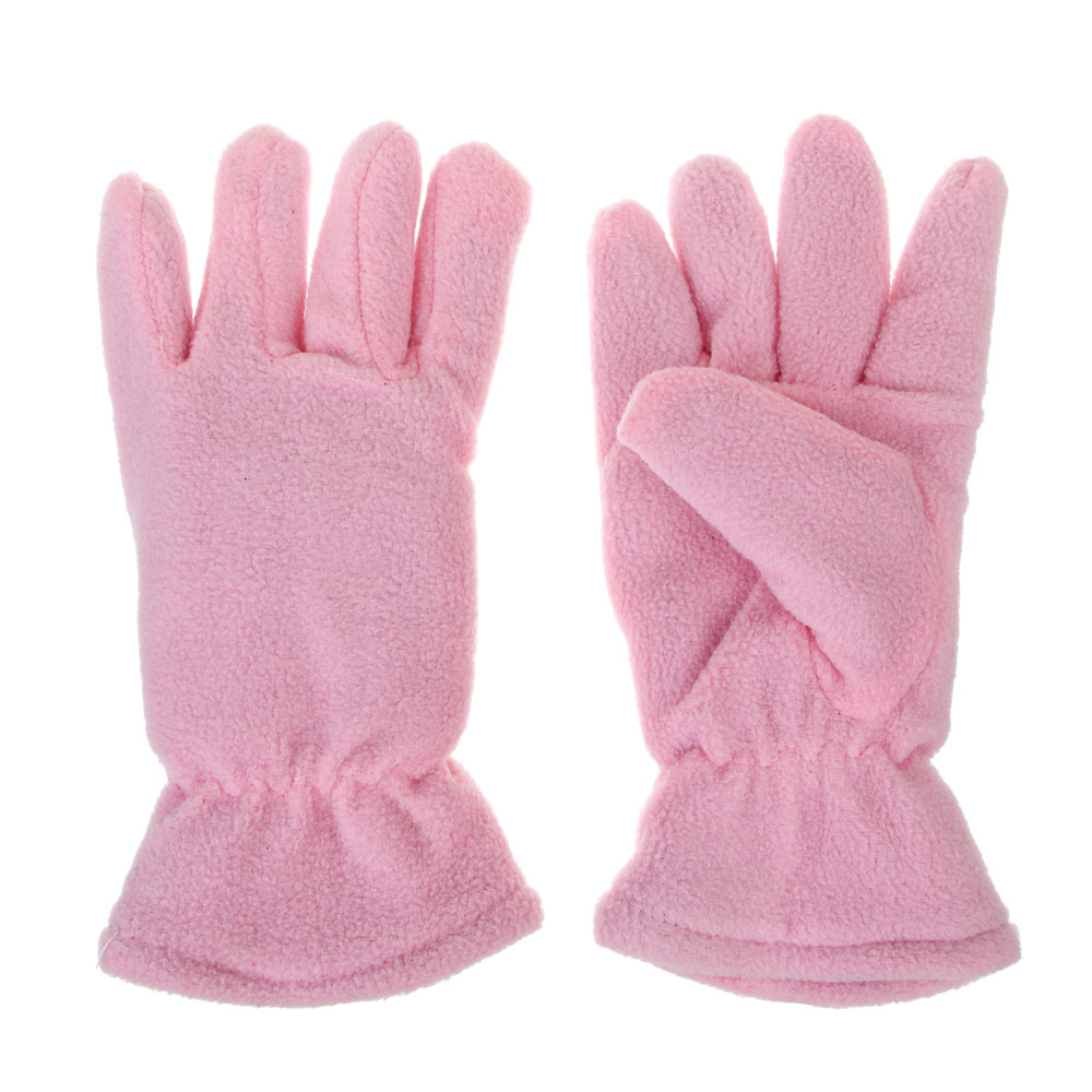 GALANTE Перчатки подростковые флисовые, р.16, 100% полиэстер, цвета в ас-те, ОЗ25-31, арт.№ 363-447