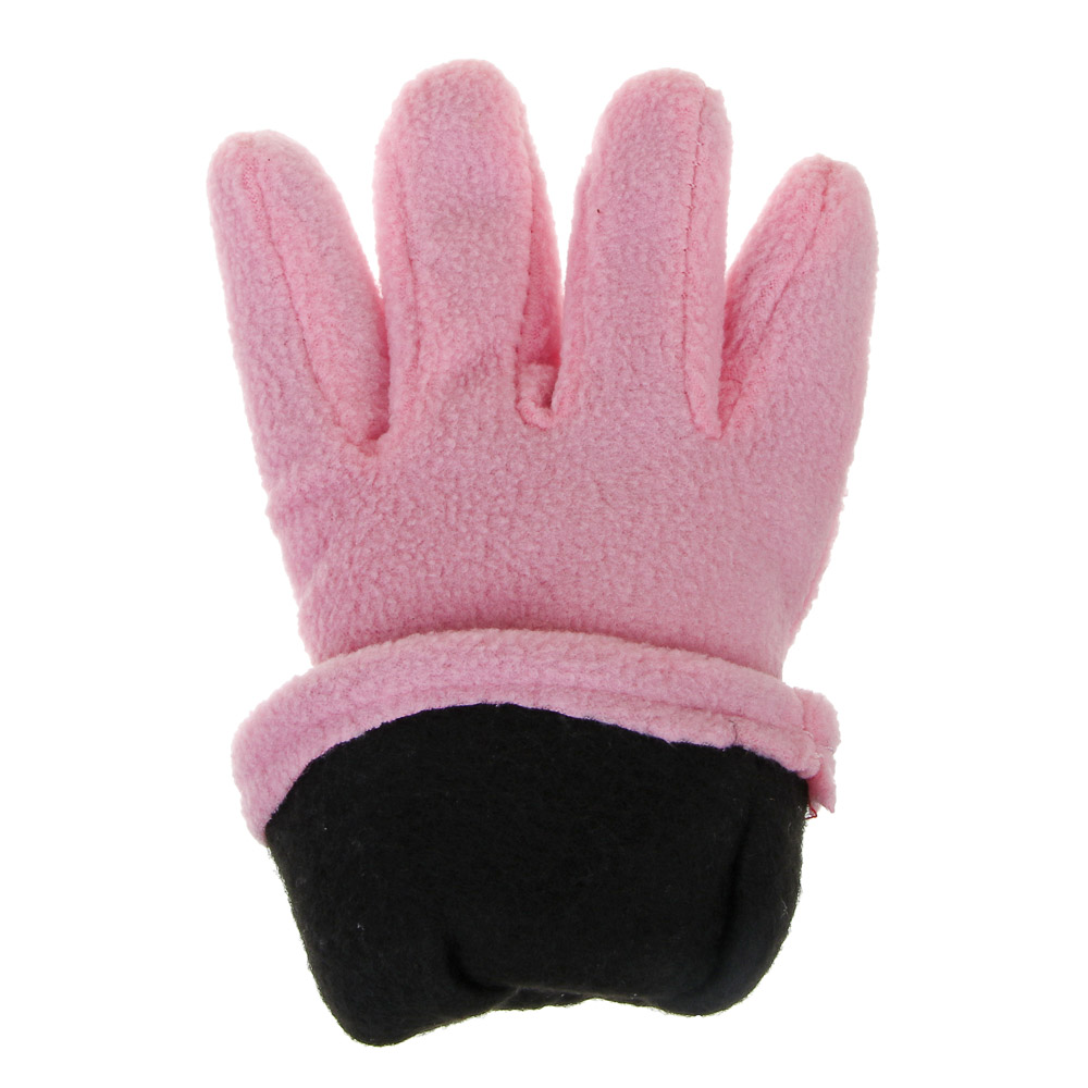 GALANTE Перчатки подростковые флисовые, р.16, 100% полиэстер, цвета в ас-те, ОЗ25-31, арт.№ 363-447