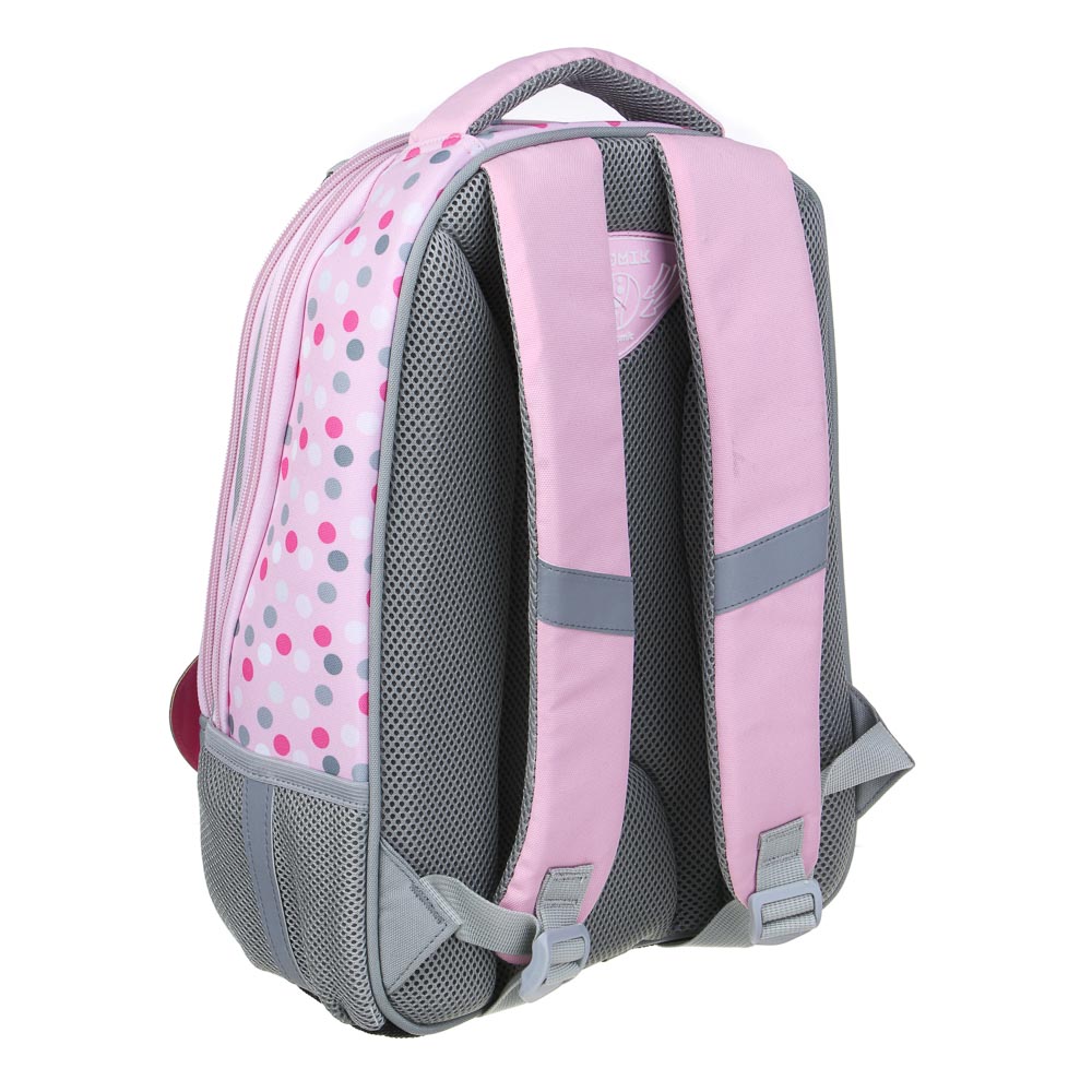 Котик с Крыльями Рюкзак шк.жесткий 39х30х15см, 2 отд., 3 карм., эрг.спинка, ручка, нашивка, вес<900г, арт.№ 254-003