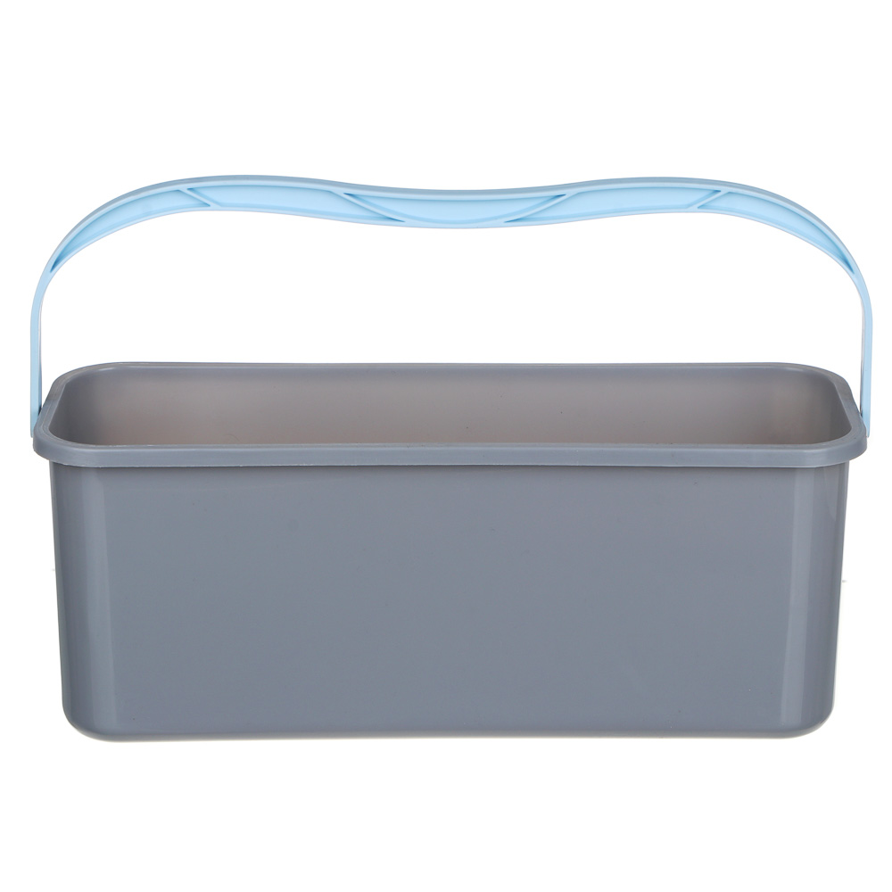 Ведро для мытья пола тм VETTA, 45х16,5х15 см, прямоугольное, пластик, арт.№ 407-011