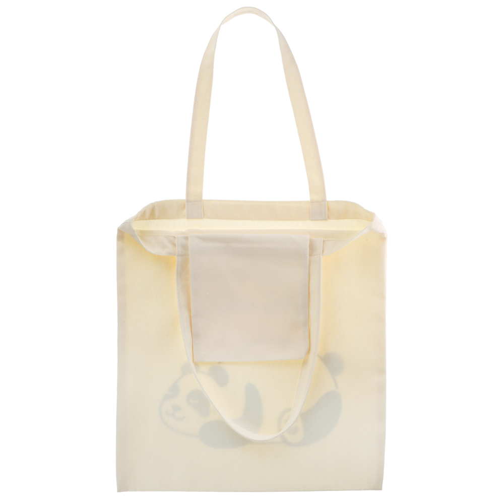 Сумка-шоппер, "Панды/Капибары", 38x42см, длина ручек 58 см, внутр. карман, полиэстер, 6 дизайнов, арт.№ 524-285