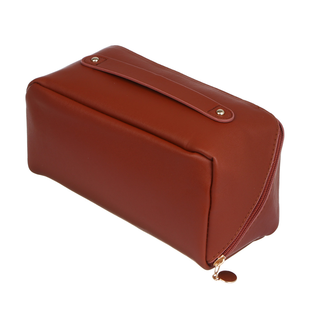 Косметичка саквояж 6 отделений тм ЮL, ПУ, 25х11х11см, 3 цвета, арт.№ 327-341