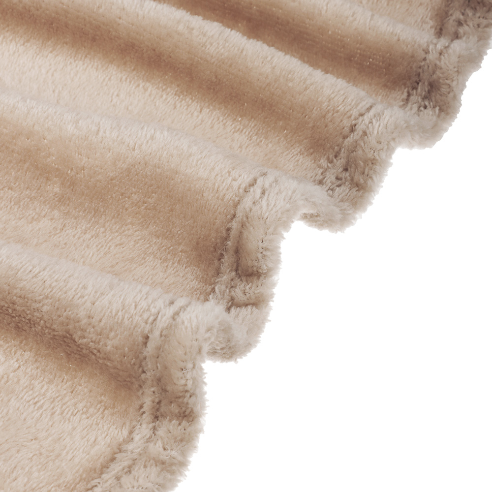 PROVANCE Плед микрофибра, 130х150см, 180гр/м, бежевый, арт.№ 486-157