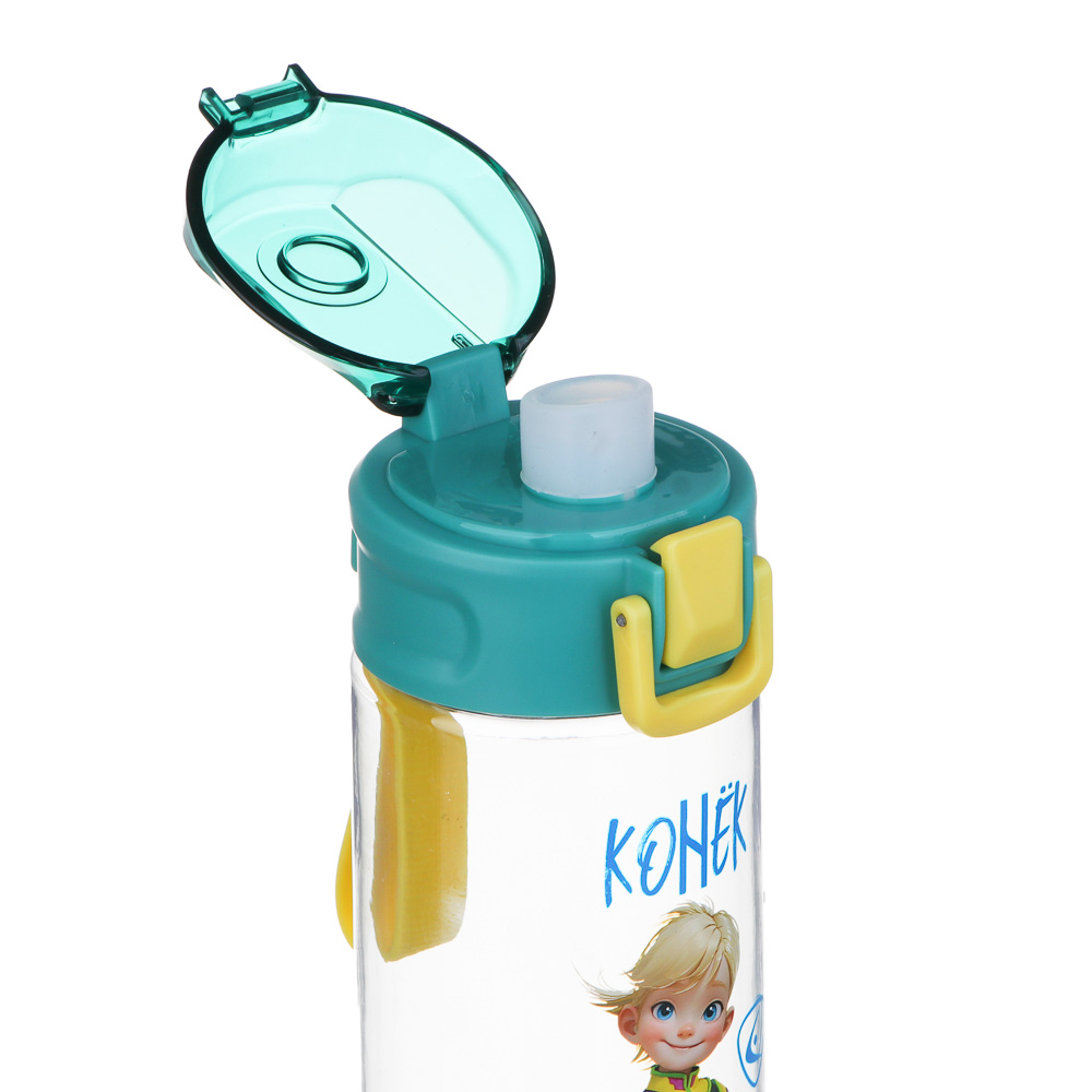 BY Русские Супергерои Бутылка спортивная, 7.3x21.3см, 600мл,"Конек", PC, PP, арт.№ 088-100